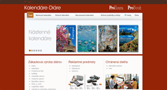 Desktop Screenshot of diare.sk